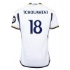 Real Madrid Aurelien Tchouameni #18 Hjemmedrakt 2023-24 Kortermet